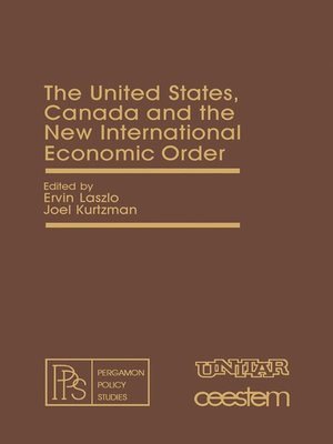 cover image of The United States, Canada and the New International Economic Order